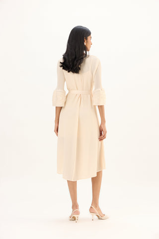 Trudy Dress - Apricot Cream
