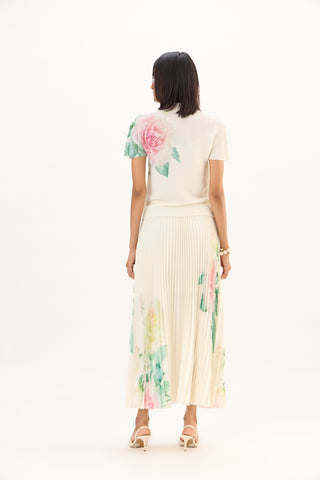 Amelia Rose Maxi Set - Off White