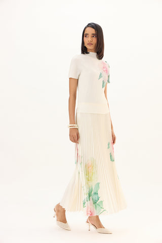 Amelia Rose Maxi Set - Off White