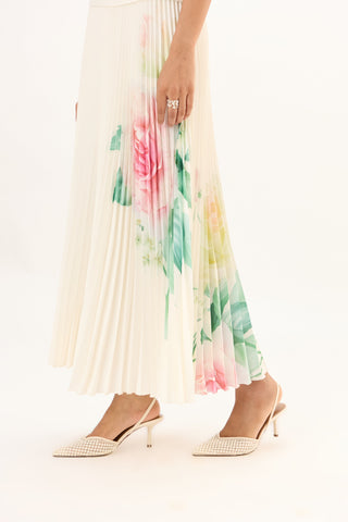 Amelia Rose Maxi Set - Off White