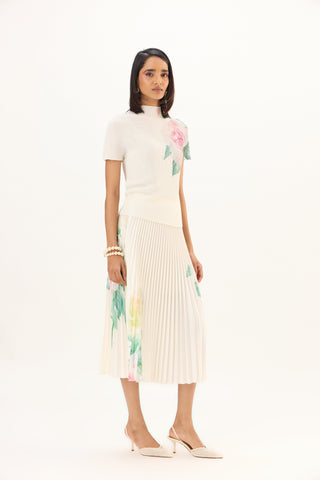 Amelia Rose Midi Set - Off White