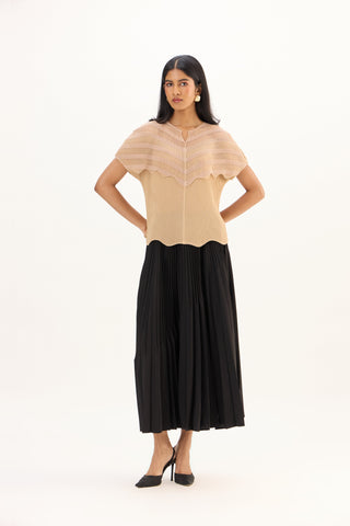 Antoinette Top - Light Mocha