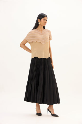 Antoinette Top - Light Mocha