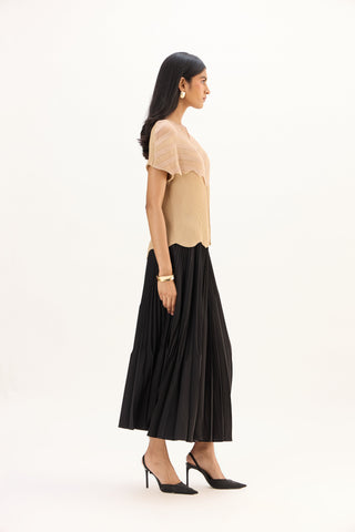 Antoinette Top - Light Mocha