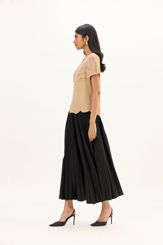 Antoinette Top - Light Mocha