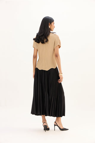 Antoinette Top - Light Mocha
