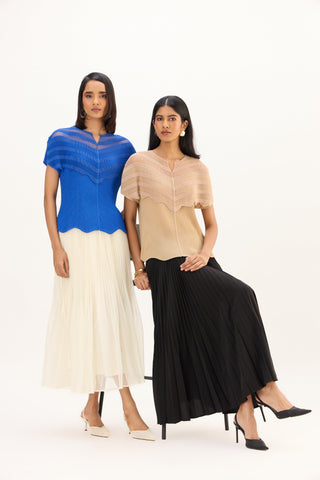 Antoinette Top - Light Mocha