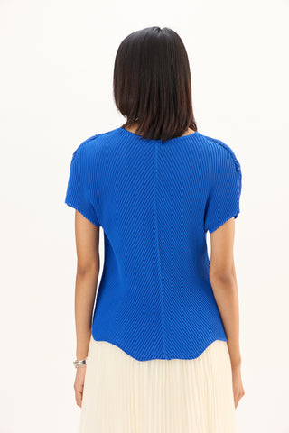 Antoinette Top - Sapphire Blue