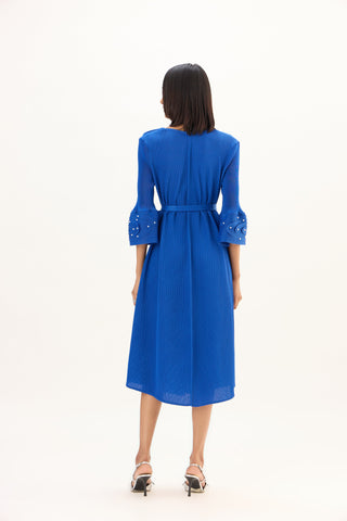 Trudy Dress - Sapphire Blue