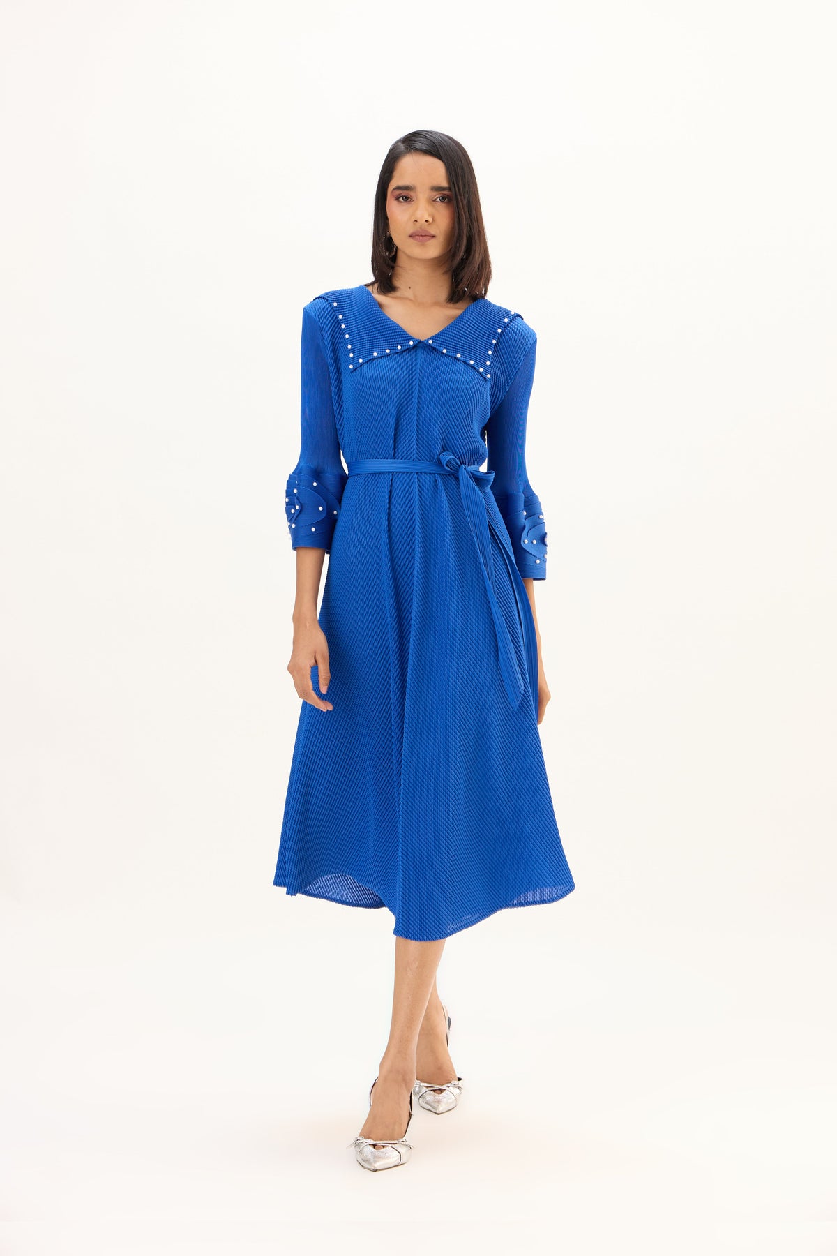 Trudy Dress - Sapphire Blue