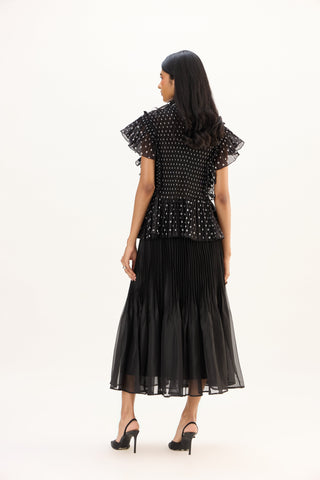 Molly Polka Top - Black