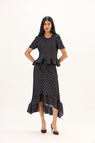 Analise Polka Set - Black