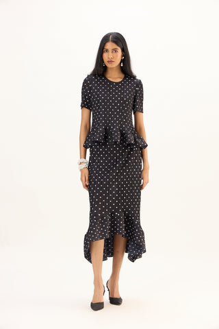 Analise Polka Set - Black