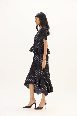 Analise Polka Set - Black