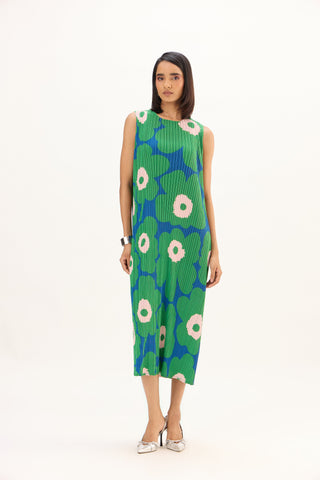 Rio Floral Dress - Green