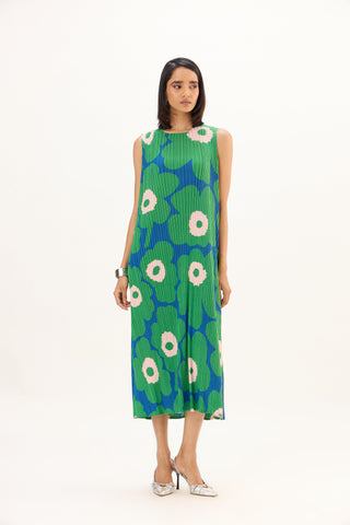 Rio Floral Dress - Green
