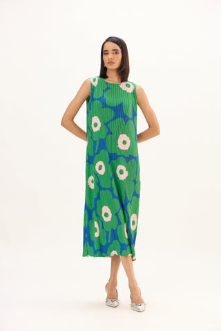 Rio Floral Dress - Green