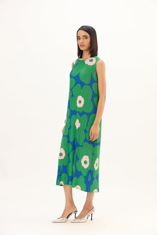 Rio Floral Dress - Green