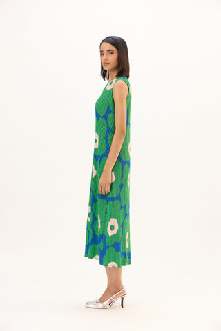 Rio Floral Dress - Green