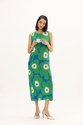Rio Floral Dress - Green