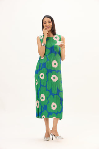 Rio Floral Dress - Green
