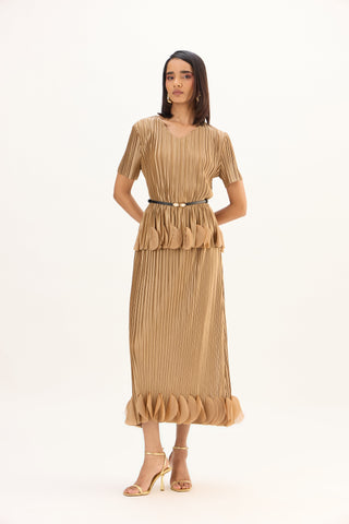 Maeve Petal Set - Golden Taupe