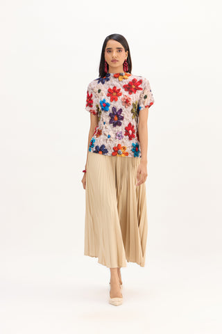 Flora Top - Beige