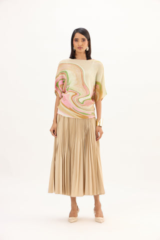 Ella Top - Marbled