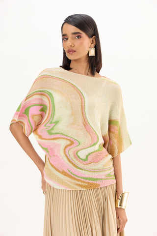 Ella Top - Marbled