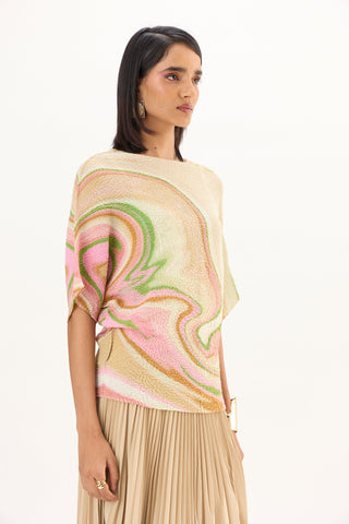 Ella Top - Marbled