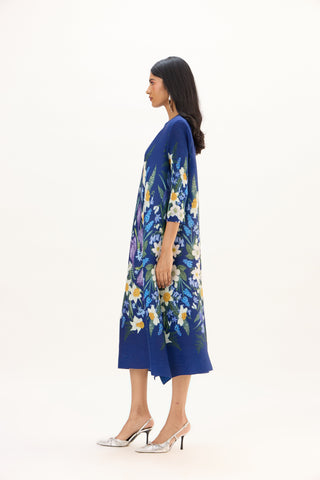 Azalea Dress - Deep Blue