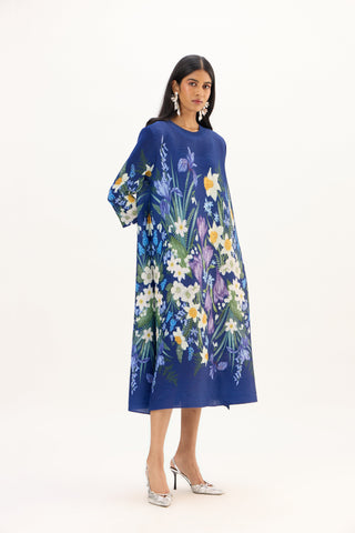 Azalea Dress - Deep Blue
