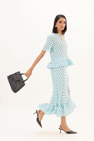 Analise Polka Set - Sweet Blue