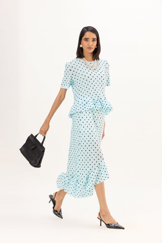 Analise Polka Set - Sweet Blue