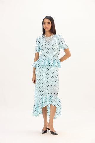 Analise Polka Set - Sweet Blue