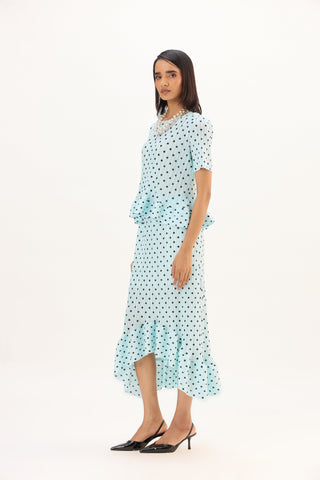 Analise Polka Set - Sweet Blue