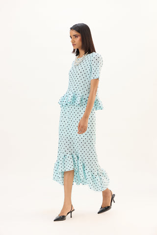 Analise Polka Set - Sweet Blue