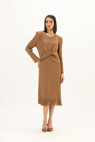 Helena Dress - Mocha