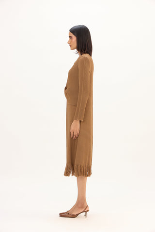 Helena Dress - Mocha