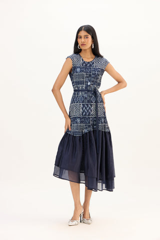 Valera Dress - Navy