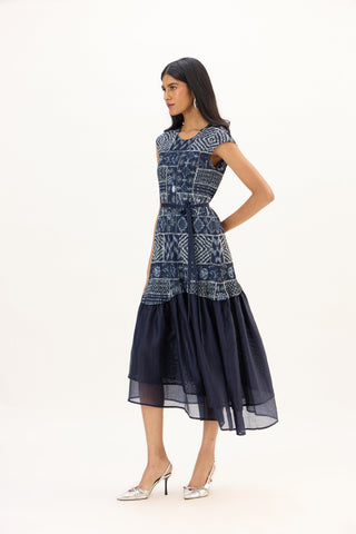 Valera Dress - Navy
