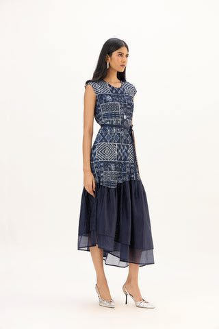 Valera Dress - Navy