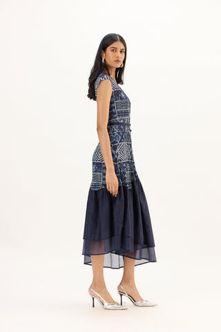 Valera Dress - Navy