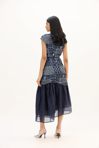 Valera Dress - Navy