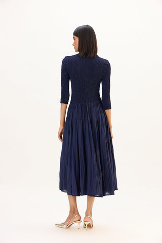 Iris Dress - Navy