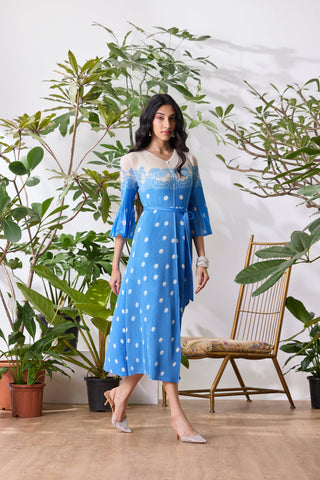 Teresa Dress - French Blue