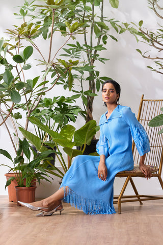 Nina Dress - French Blue