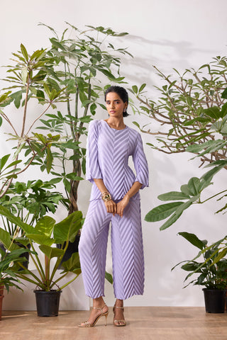 Vera Chevron Set - Lavender