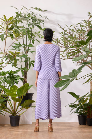 Vera Chevron Set - Lavender