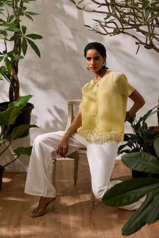 Senna Top - Lemon Yellow